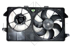Ventilator radiator (cu carcasa) potrivit FORD TOURNEO CONNECT, TRANSIT CONNECT 1.8/1.8D 06.02-12.13 - Img 3