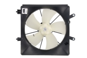 Ventilator radiator (cu carcasa) potrivit HONDA CIVIC VII 1.4-1.7D 11.00-12.05 - Img 1
