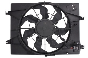 Ventilator radiator (cu carcasa) potrivit HYUNDAI TUCSON, TUCSON/SUV 2.0/2.0D/2.0LPG 06.04-12.10 - Img 2