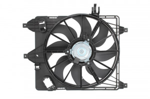 Ventilator radiator (cu carcasa) potrivit RENAULT CLIO II, CLIO III, GRAND SCENIC II, KANGOO, KANGOO BE BOP, KANGOO EXPRESS, KANGOO II, MEGANE I, MEGANE II, MODUS, SCENIC II 1.0-Electric 03.99- - Img 2