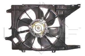 Ventilator radiator (cu carcasa) potrivit RENAULT MEGANE I, SCENIC I 1.9D/2.0 03.99-08.03 - Img 3