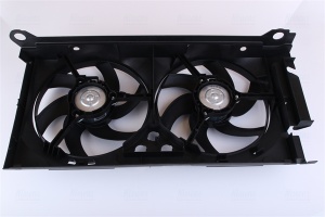 Ventilator radiator Dreapta (cu carcasa) potrivit CITROEN BERLINGO, BERLINGO/MINIVAN, XSARA, XSARA/HATCHBACK; PEUGEOT 306, 406, PARTNER, PARTNER/MINIVAN 1.8D-3.0 05.93-12.15 - Img 4