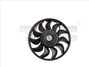 Ventilator radiator Dreapta potrivit AUDI A6 ALLROAD C6, A6 C6 2.0-3.2 05.04-08.11 - Img 3