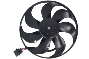 Ventilator radiator potrivit AUDI A3, TT; SEAT AROSA, CORDOBA, CORDOBA VARIO, IBIZA II, IBIZA III, INCA, LEON, TOLEDO II; SKODA FABIA I, FABIA I PRAKTIK, OCTAVIA I, OCTAVIA II 1.0-2.8 06.91-12.13 - Img 1