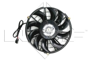 Ventilator radiator potrivit CHEVROLET TIGRA; OPEL ASTRA F, CALIBRA A, COMBO/MINIVAN, CORSA B, CORSA B/HATCHBACK, OMEGA B, TIGRA, VECTRA A 1.0-3.2 08.89-07.03 - Img 4