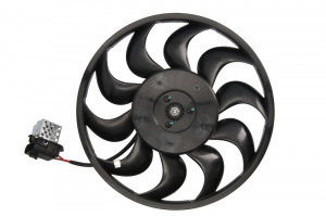 Ventilator radiator potrivit OPEL ASTRA G, ASTRA H, ASTRA H CLASSIC, ASTRA H GTC, ASTRA H/KOMBI, CORSA B, ZAFIRA B, ZAFIRA B/MINIVAN 1.3D-2.2 03.93- - Img 1
