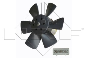 Ventilator radiator Stanga potrivit AUDI 80 B4, CABRIOLET B3; SEAT CORDOBA, CORDOBA VARIO, IBIZA II, INCA, TOLEDO I; VW CADDY II, CADDY II/MINIVAN, GOLF II, PASSAT B2 1.0-2.0 08.80-01.04 - Img 3