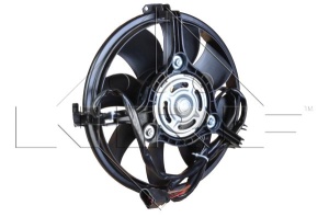 Ventilator radiator Stanga potrivit AUDI A4 B5, A6 C4, A6 C5, A6 C6, A8 D2, ALLROAD C5; SKODA SUPERB I; VW PASSAT B5, PASSAT B5.5 1.6-4.2 11.94-03.11 - Img 2