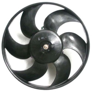 Ventilator radiator Stanga potrivit CITROEN BERLINGO, BERLINGO/MINIVAN, XSARA, XSARA/HATCHBACK, ZX, ZX/HATCHBACK; PEUGEOT 306, 306/HATCHBACK, PARTNER, PARTNER/MINIVAN 1.1-2.0 03.91-12.15 - Img 2