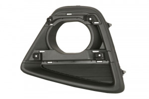 Acoperire bara fata Dreapta potrivit MAZDA CX-5 2011-2017 2015-2017 - (cu gauri pentru lampa de ceata, plastic, negru)