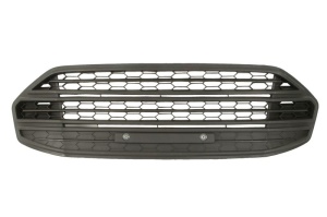 Acoperire bara fata Fata potrivit FORD ECOSPORT dupa 2012 2013-2017 - (cu gauri pentru dunga cromata, plastic, negru)