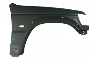 Aripa Dreapta potrivit MITSUBISHI PAJERO II 1997-1999 - (cu orificii semnalizator, cu suport orificii)
