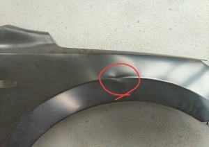 Aripa fata dreapta potrivit HYUNDAI I30 2007-2012 - cu locas semnalizator - Img 2