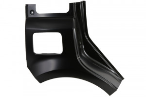 Aripa spate Dreapta 2/3 inaltime, otel potrivit FIAT PANDA, PANDA/HATCHBACK 2003-2009