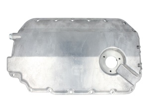 Baie ulei (cu locas pentru senzor, aluminiu) potrivit AUDI A4 B6, A4 B7, A6 C5, A8 D2, ALLROAD C5; SKODA SUPERB I; VW P 1997-2008 - (cu locas pentru senzor; aluminiu)