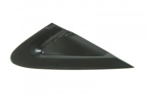 Bandou aripa fata dreapta potrivit FIAT GRANDE PUNTO 2005-2012 - (parte superioara, negru, by the mirror)