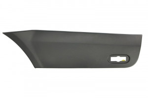 Bandou aripa spate stanga potrivit MERCEDES SPRINTER 906 2006-2018 - (spate, negru, model scurt; cu orificiu pentru lumina de degajare)