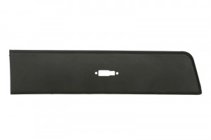 Bandou lateral dreapta potrivit CITROEN JUMPER; FIAT DUCATO; PEUGEOT BOXER 2006-2014 - partea din spate, gri inchis, varianta lunga, cu locas lumini