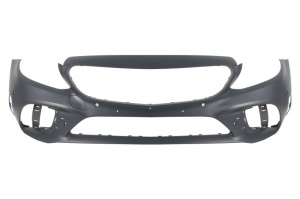Bara fata, cu capac carlig remorcare AMG STYLING, cu locas senzori parcare, numar orficii senzori parcare: 4, cu locas camera, grunduit potrivit MERCEDES C-KLASA W205 2018-2021