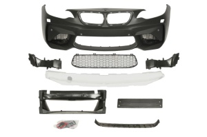 Bara Fata, set, pachet M, cu locas spalator faruri, cu locas senzorii parcare, grunduit potrivit BMW 2 F22, F87, 2 F23 2013-2016