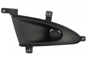 Bara protectie fata stanga plastic, negru potrivit HYUNDAI ELANTRA IV 2005-2011