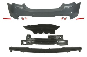 Bara protectie spate potrivita BMW 5 F10, F11 Sedan 2009-2017 - grunduita