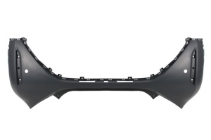 Bara protectie spate potrivita Toyota AYGO X 2022-2025 - gri, cu gauri pentru senzorii de parcare