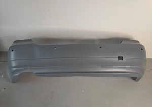 Bara spate cu locas senzorii parcare, grunduit potrivit BMW 3 E90, 3 E91 Sedan 2008-2011 Resigilat - Img 2