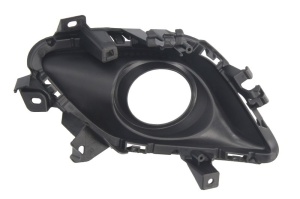 Capac bara fata Dreapta cu locas lampa ceata, plastic, negru potrivit MAZDA 6 dupa 2012 2012-2015 - Img 2