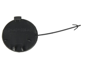 Capac carlig remorcare Fata potrivit AUDI A4 B6, A4 B7 2002-2009 - (grund) - Img 2