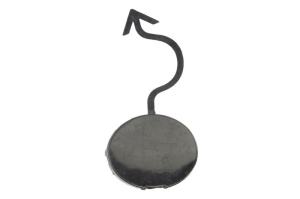 Capac carlig remorcare plastic, grunduit potrivit SEAT LEON 2005-2013 2005-2012