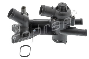 Carcasa termostat potrivit SEAT CORDOBA, IBIZA III, IBIZA IV, IBIZA IV SC, IBIZA IV ST, TOLEDO IV; SKODA FABIA I, FABIA I PRAKTIK, FABIA II, RAPID, ROOMSTER, ROOMSTER PRAKTIK 1.2 07.01-06.15 - Img 4