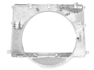 Carcasa ventilator radiator potrivit BMW 5 (E39) 2.0-3.0 09.95-06.03 - Img 2