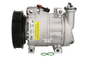 Compresor climatizare potrivit ALFA ROMEO 145, 146, 147, 156, 166, GT, GTV, SPIDER; FIAT BARCHETTA, BRAVA, BRAVO I, COUPE, MAREA, MULTIPLA, STILO; LANCIA DEDRA, DELTA II, LYBRA 1.2-3.0 09.89-09.10 - Img 1