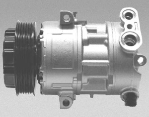 Compresor climatizare potrivit ALFA ROMEO MITO; FIAT DOBLO, DOBLO CARGO, FIORINO, FIORINO/MINIVAN, GRANDE PUNTO, LINEA, PUNTO, PUNTO EVO, PUNTO EVO/HATCHBACK, PUNTO/HATCHBACK 1.3D-1.7D 10.05- - Img 1