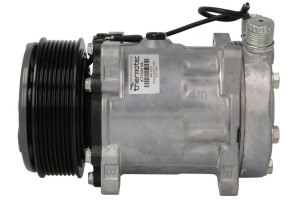 Compresor climatizare potrivit CASE IH 120 2WD, 120 4WD, 130 2WD, 130 4WD, 140 2WD, 140 4WD, 155 2WD, 155 4WD, 175 2WD, 175 4WD, 190 2WD, 190 4WD; NEW HOLLAND TM 115, TM 120, TM 130, TM 135 - Img 1