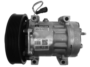 Compresor climatizare potrivit DAF CF, XF 106; BUICK CENTURY; CHEVROLET CAPRICE; FIAT DUCATO; FORD FIESTA I, SCORPIO I, TAUNUS, TAUNUS V; HONDA CIVIC IV, S2000; JEEP CHEROKEE 08.76- - Img 1