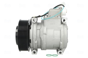 Compresor climatizare potrivit MERCEDES ACTROS, ACTROS MP2 / MP3, ATEGO, ATEGO 2, AXOR, AXOR 2, CITARO (O 530), CONECTO (O 345), ECONIC, INTEGRO (O 550), LK/LN2, TRAVEGO (O 580), UNIMOG 03.96- - Img 1