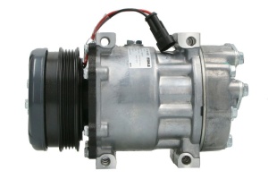 Compresor climatizare (R134a) potrivit CASE IH 110, 115, 120, 125, 130, 140; CASE-STEYR 4110 CLASSIC, 4110 CVT, 4120, 4120 CVT, 4130 CLASSIC, 4130 CVT; NEW HOLLAND T6.120 2WD, T6.120 4WD - Img 1