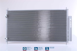 Condensator climatizare (cu uscator, element aditional) potrivit HONDA CIVIC IX 1.4-2.2D 09.11-12.16 - Img 3