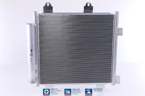 Condensator climatizare (cu uscator, element aditional) potrivit TOYOTA AYGO 1.0/1.2/1.4D 07.05- - Img 3
