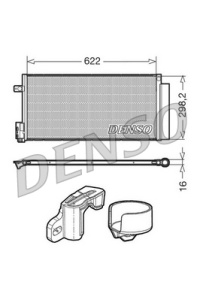 Condensator climatizare (cu uscator) potrivit ABARTH GRANDE PUNTO, PUNTO, PUNTO EVO; ALFA ROMEO GIULIETTA, GIULIETTA/HATCHBACK, MITO; FIAT BRAVO, BRAVO II, DOBLO, GRANDE PUNTO, LINEA, PUNTO 0.9-2.0D 10.05- - Img 3