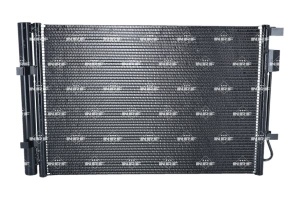 Condensator climatizare (cu uscator) potrivit HYUNDAI I20 I 1.2/1.4 08.08-12.15 - Img 1