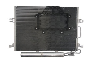 Condensator climatizare (cu uscator) potrivit MERCEDES CLS (C219), E T-MODEL (S211), E (VF211), E (W211) 3.0D/3.5/5.5 01.05-12.10 - Img 2