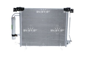Condensator climatizare (cu uscator) potrivit NISSAN JUKE, PULSAR 1.2/1.5D/1.6 06.10- - Img 3