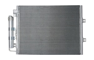 Condensator climatizare (cu uscator) potrivit RENAULT TWINGO II 1.2/1.5D/1.6 03.07- - Img 3