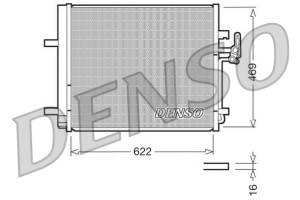 Condensator climatizare (cu uscator) potrivit VOLVO S60 II, S80 II, V40, V60 I, V70 III, XC60 I, XC70 II; FORD GALAXY II, GALAXY MK II, MONDEO IV, S-MAX; LAND ROVER DISCOVERY SPORT, FREELANDER 2 1.5-4.4 03.06- - Img 3