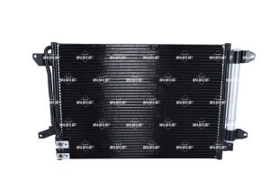 Condensator climatizare (cu uscator) potrivit VW BEETLE, JETTA IV 1.2-2.5 04.10-07.19 - Img 3