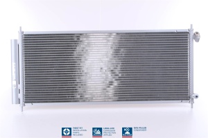 Condensator climatizare potrivit (cu uscător), Honda Jazz 1.2i-1.4i-16V '03- - Img 1