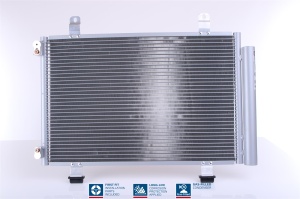 Condensator climatizare potrivit Opel Agila 1.0i-1.2i B (07 -) / Suzuki Splash 1.0i-1.2i (08 -) - Img 2